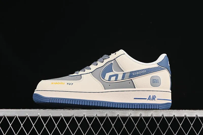 All categories Nk Air Force 1 Air Force series Nk Air Force 1 Low Air Force low-top Nike Air Force 1'07 Low Xiaomi co-branded YU7 blue Air Force 1 low-top casual sneakers XX3168-218